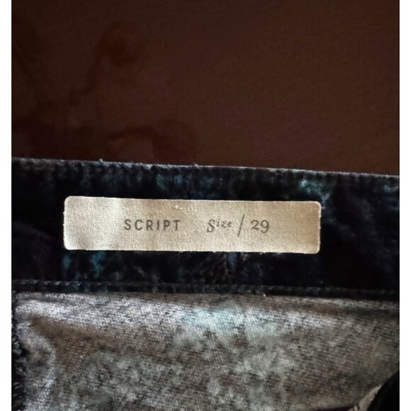 Anthropologie Pilcro & The Letterpress Women’s Pants 29 Script Floral - Picture 4 of 9